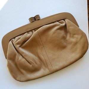 Vintage Eaton Italian leather clutch
